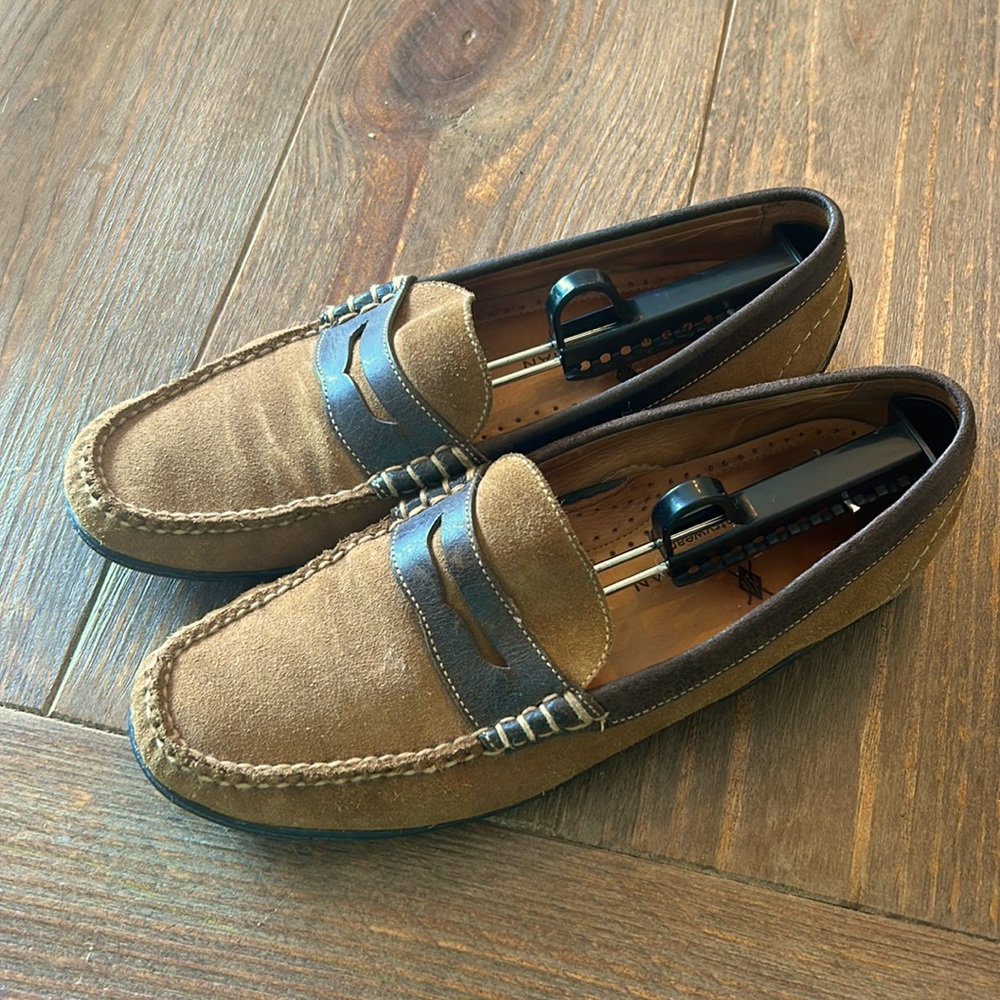 Martin Dingman Suede Loafers